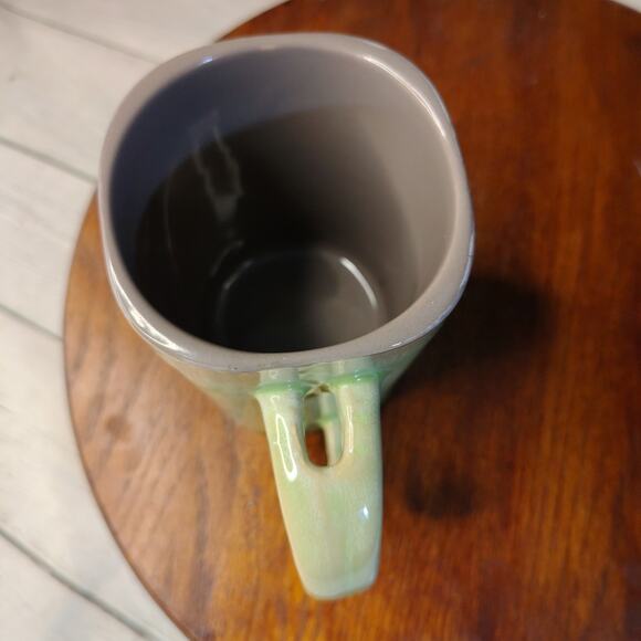 Daytona Beach Florida Ceramic Coffee Mug‎ from My Cafe' Green White Taupe 16 oz - Picture 6 of 9